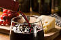 Enjoy local wines and cheeses