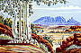 Watercolour Paintings-Hermannsburg Mission