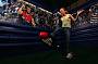 AFL World kicking girl
