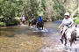 Crossing the river