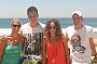 Lauren & Scott from Sctland with cast members