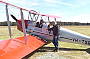 About to take off in a vintage Tiger Moth