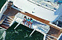 spacious back deck