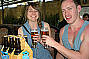 Icy cold beer or ginger beer at Ironbark Brewery
