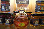 Fresh honey and decadent honey comb