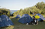 Our oceanfront campsite