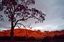 RED SUNSET  HILL   