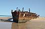The Maheno shipwreck 