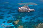 Quicksilver's spacious activity platform at Agincourt Reef