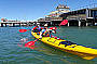 Paddling near St Kilda Kiosk