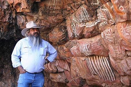 ABORIGINAL ART AT IGA WARTA